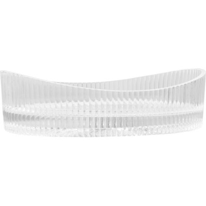 Mexen Kivo, skleněné umyvadlo na desku 50 × 37 cm, čirá, 24215000