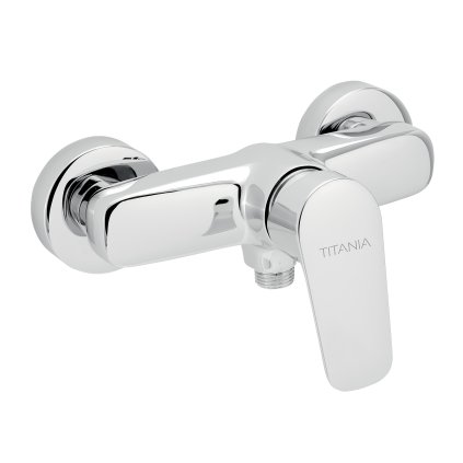 Novaservis Titania Pure - Sprchová nástěnná baterie bez příslušenství, 90361/1,0