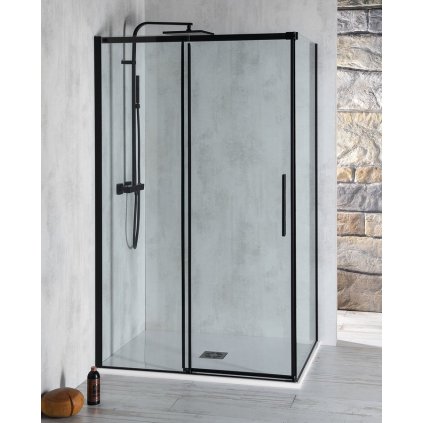 489452 polysan altis black obdlznikova sprchova zastena 1500x900 mm l p varianta al4212bal6012b