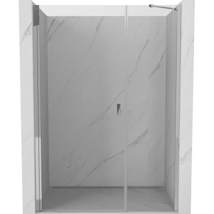 Mexen Mist-B, 1-křídlé sprchové dveře 105 cm, čiré sklo, chromový profil, 8A2-105-001-01-00