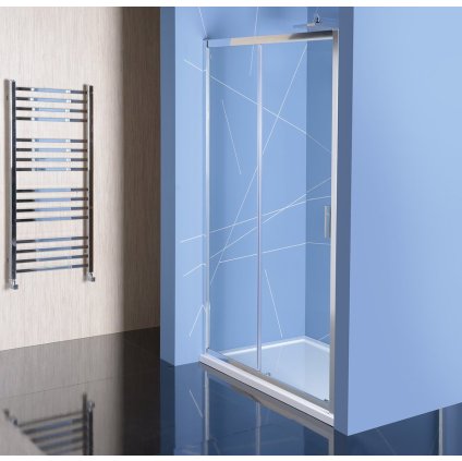 103530 5 polysan easy line sprchove dvere 1000mm cire sklo el1015