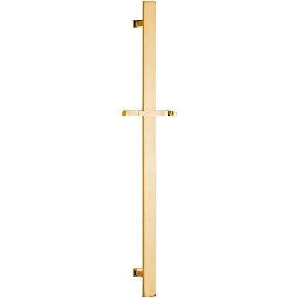 Sapho, Posuvný držák sprchy, hranatá, 700mm, zlato, SC417