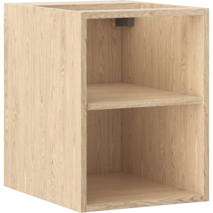 Mexen Box-A, otevřená skříňka s policí 35 cm, dub, 91AX2-0350-470-0-81