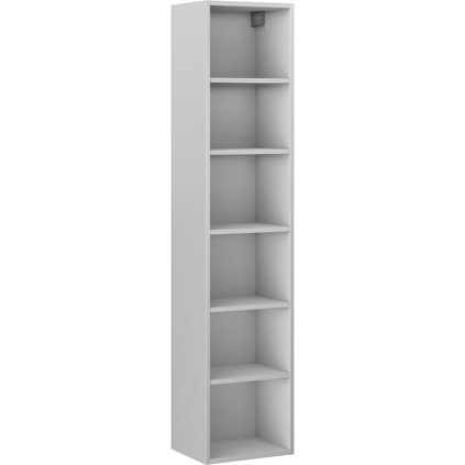 Mexen Box-A, vysoká koupelnová skříňka 35x44,2x160 cm, šedá matná, 91AX1-1600-300-1-62