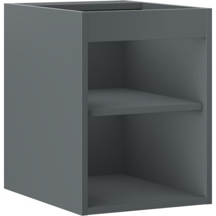 Mexen Box-A, závěsná skříňka 35 cm, grafitová matná, 91AX1-0350-470-1-66