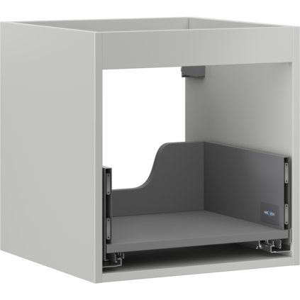 Mexen Box-A, závěsná skříňka 45 cm, 1 zásuvka, šedá matná, 91AX0-0450-470-1-62
