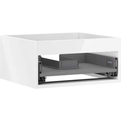 Mexen Box-A, závěsná skříňka 50 cm, 1 zásuvka, bílá lesklá, 91AX0-0500-235-1-00