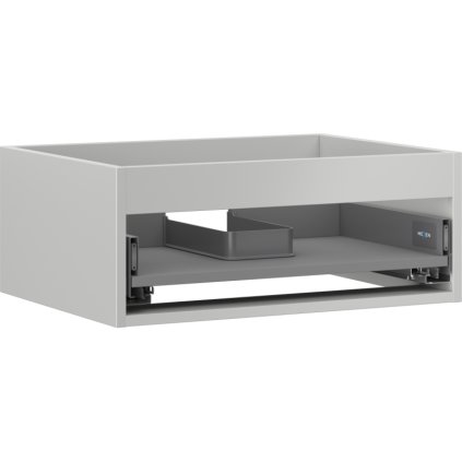 Mexen Box-A, závěsná skříňka 60 cm, 1 zásuvka, šedá matná, 91AX0-0600-235-1-62