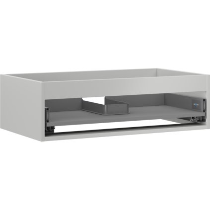 Mexen Box-A, závěsná skříňka 80 cm, 1 zásuvka, šedá matná, 91AX0-0800-235-1-62