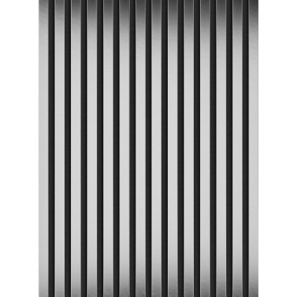 Mexen Lam-F, akustické stěnové lamely 275 × 31,5 cm, filc 6 mm, stříbrná, S105-275317-2812-056