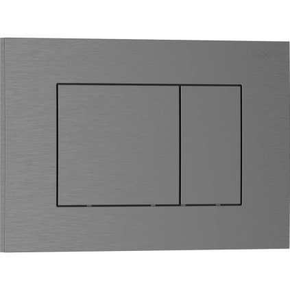 Mexen Tex 02, tlačítko pro splachování, broušené grafit, 6102-12