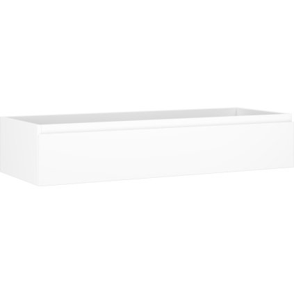 Mexen Orio, koupelnová skříňka 120 cm, 1 zásuvka, bílá matná, 91A10-12023-1-BF01