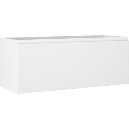 Mexen Orio, koupelnová skříňka 120 cm, 1 zásuvka, bílá matná, 91A10-12047-1-BF01
