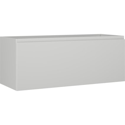 Mexen Orio, koupelnová skříňka 120 cm, 1 zásuvka, šedá matná, 91A10-12047-1-BF62