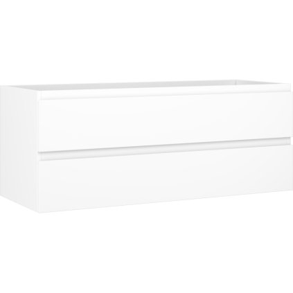 Mexen Orio, koupelnová skříňka 120 cm, 2 zásuvky, bílá matná, 91A10-12047-2-BFF01