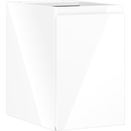 Mexen Orio, koupelnová skříňka 30 cm, 1 dvířka, bílá lesklá, 91A11-03047-1-BF00