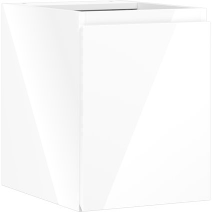 Mexen Orio, koupelnová skříňka 35 cm, 1 dvířka, bílá lesklá, 91A11-03547-1-BF00