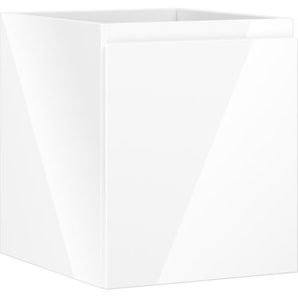 Mexen Orio, koupelnová skříňka 40 cm, 1 zásuvka, bílá lesklá, 91A10-04047-1-BF00