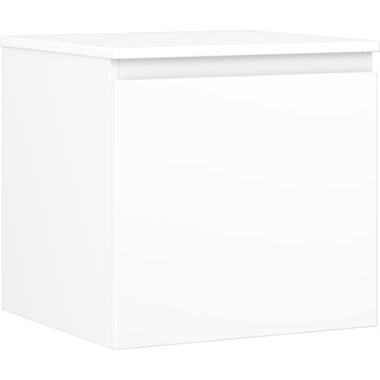 Mexen Orio, koupelnová skříňka 50 cm s horní částí, 1 zásuvka, bílá matná, 91A10-05047-1-BFC01