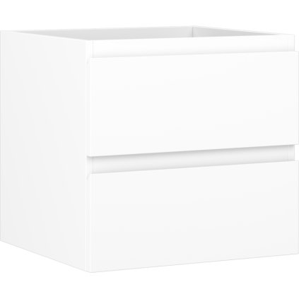 Mexen Orio, koupelnová skříňka 50 cm, 2 zásuvky, bílá matná, 91A10-05047-2-BFF01