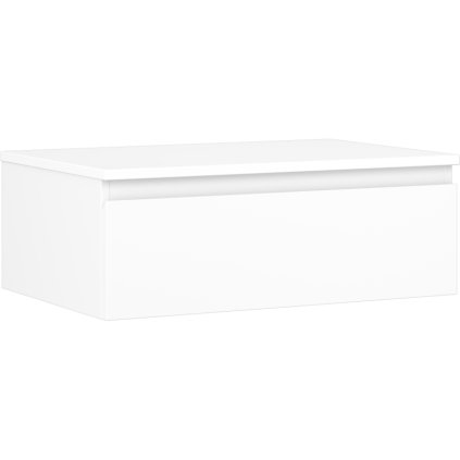 Mexen Orio, koupelnová skříňka 70 cm s horní částí, 1 zásuvka, bílá matná, 91A10-07023-1-BFC01