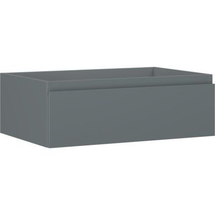 Mexen Orio, koupelnová skříňka 70 cm, 1 zásuvka, grafitová matná, 91A10-07023-1-BF66