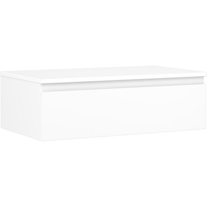 Mexen Orio, koupelnová skříňka 80 cm s horní částí, 1 zásuvka, bílá matná, 91A10-08023-1-BFC01