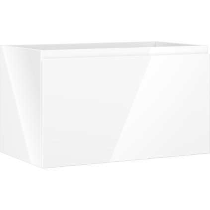 Mexen Orio, koupelnová skříňka 80 cm, 1 zásuvka, bílá lesklá, 91A10-08047-1-BF00