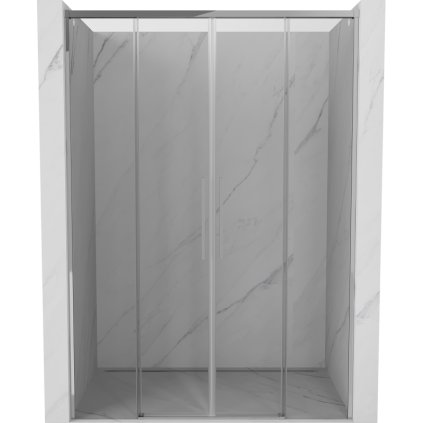 Mexen Rox, posuvné sprchové dveře 150 cm, čiré sklo, chromový profil, 8C2-150-002-01-00