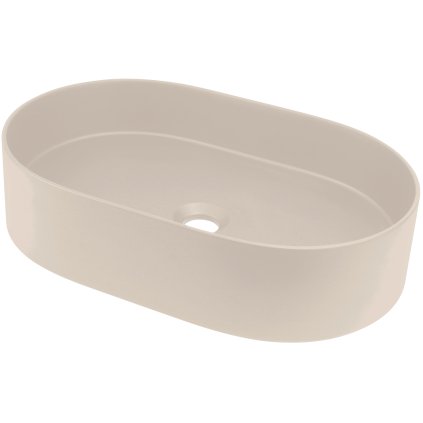 Deante Silia, granitové umyvadlo na desku 550x350x125 mm, béžová, DEA-CQS_5U6S