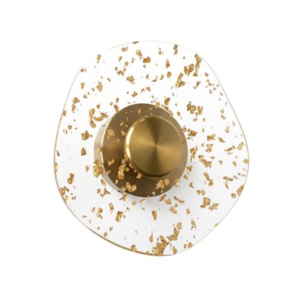 Toolight, LED nástěnné svítidlo 3,6W, 500lm, APP1794-W, zlatá matná, OSW-04362