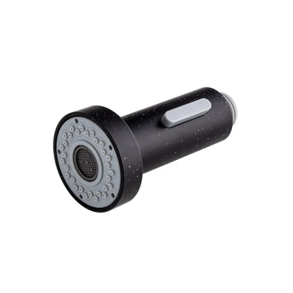 Gamma, náhradní hlavice pro kuchyňské baterie, 2-funkce, černá skvrnitá, GMA-SLU-SPI-BP