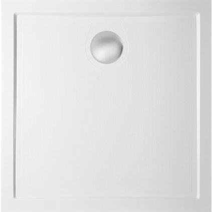 Gelco, GALLET sprchová vanička z litého mramoru, čtverec 90x90cm, GQ9090