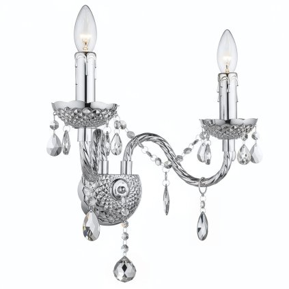 Rea, Nástěnné svítidlo EBT019-2W Chrome, OSW-01237