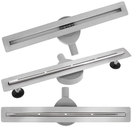 Rea, Odtokový žlab Rea FILO Nickel Brush 70, KPL-G6801