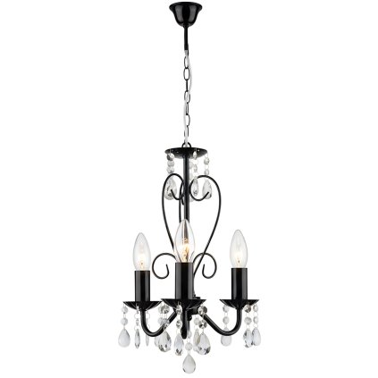 Rea, Stropní svítidlo EBT013-3CP BLACK, OSW-01248