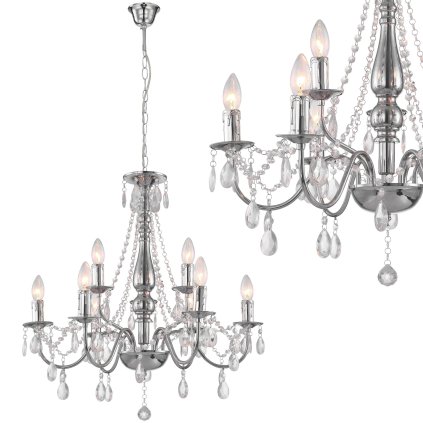 Rea, Stropní svítidlo EBT016-9CP CHROME, OSW-01231