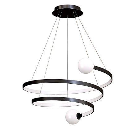 Rea, Závěsná lampa LHJ029-CP BLACK, OSW-50047