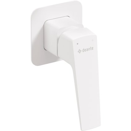 Deante Blur, sprchová podomítková baterie bez přepínače, bílá, DEA-BQL_A44L