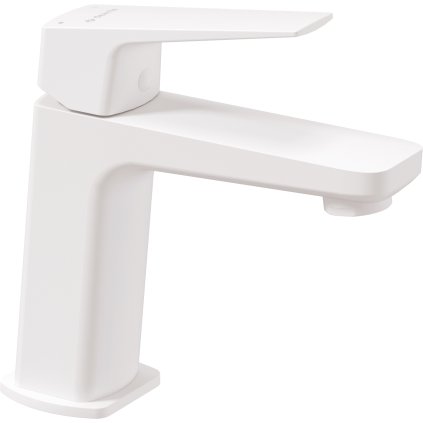 Deante Blur, umyvadlová baterie h-157, bílá matná, DEA-BQL_A20M
