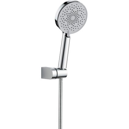 Deante Ivo, 3-funkční ruční sprchová hlavice s bodovým držákem, chromová, DEA-NLI_041K