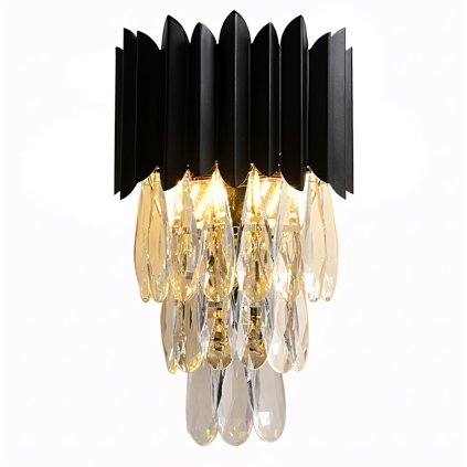 Toolight, nástěnné svítidlo 1xE14, APP1658-1W, černá, OSW-04063