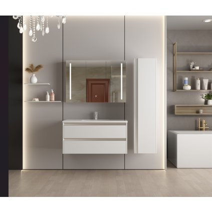 ErgaHanaLEDgalerka100x70cm Biela 1