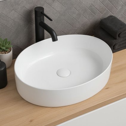 ErgaOval500x400mmWhite 3