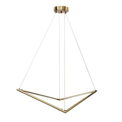 Toolight, LED stropní svítidlo, 4000K, 1500lm, APP1776-CP, zlatá matná, OSW-04055