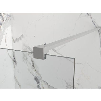 Clear glass & brushed chrome1