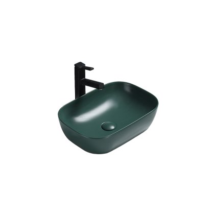 49603 2 mexen rita umyvadlo 45x32 cm tmavo zelena matna 21084547