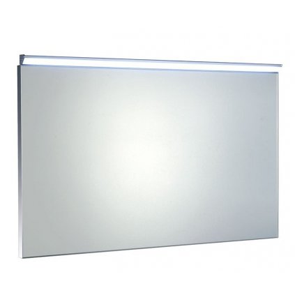 103683 sapho bora zrkadlo v rame s led osvetlenim a s prepinacom 1000x600mm chrom al716