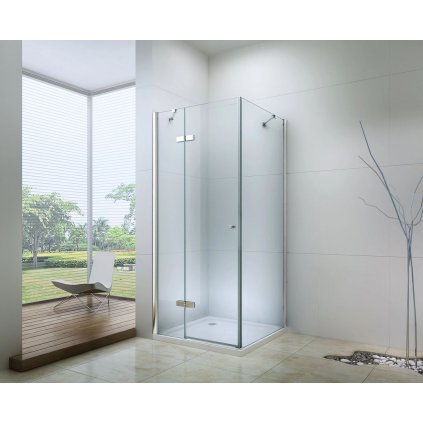 50068 6 mexen roma sprchovaci kut 110x60cm 6mm sklo chromovy profil cire sklo 854 110 060 01 00