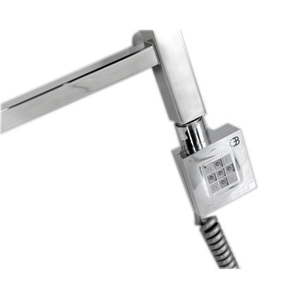 Sapho, KTX topná tyč s termostatem, 200W, chrom, KTX-C-200